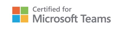 Certified for Microsoft Teams logo